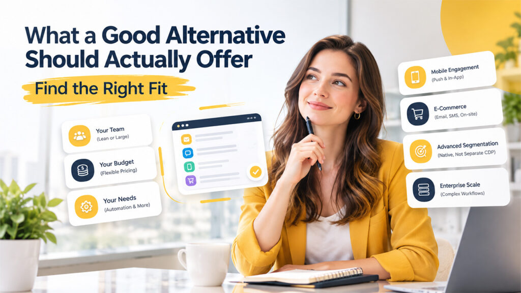 What a Good Alternative Should Actually Offer