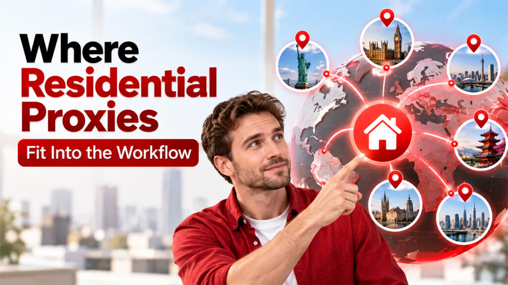 Where Residential Proxies Fit Into the Workflow