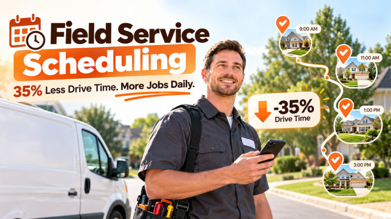 How Field Service Contractors Cut Drive Time by 35% and Doubled Daily Appointments