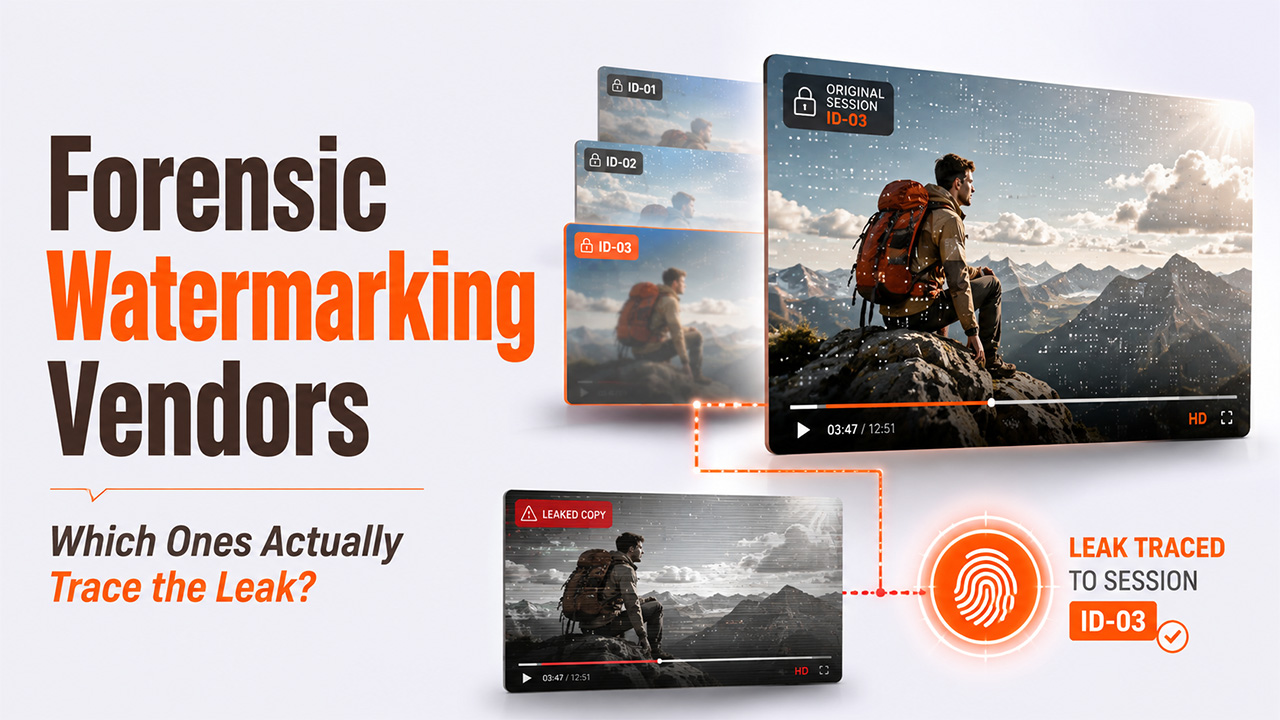  forensic watermarking vendors