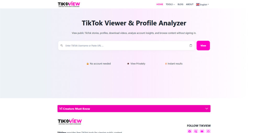 TikView