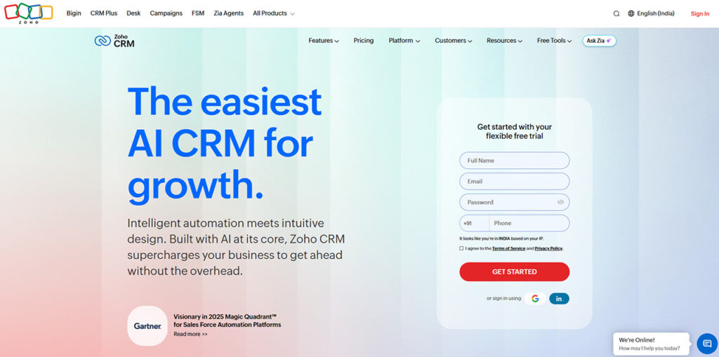 Zoho CRM