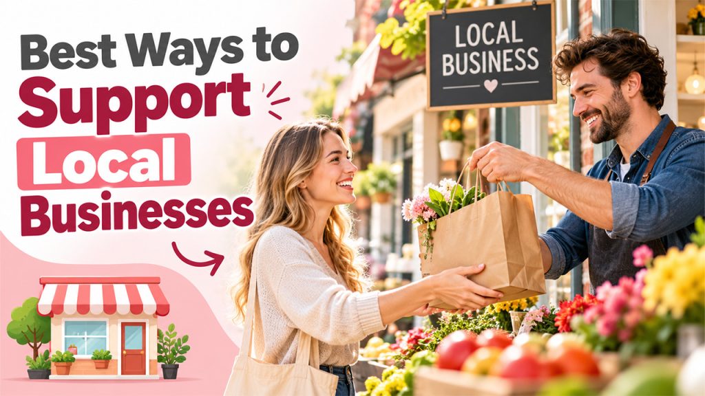 Best Ways to Support Local Businesses and Help Your Community Grow