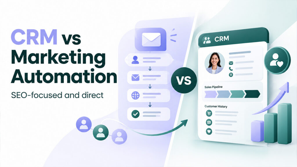 CRM vs Marketing Automation: Differences Explained