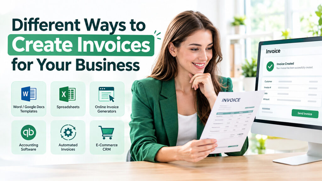 Different Ways to Create Invoices for Your Business
