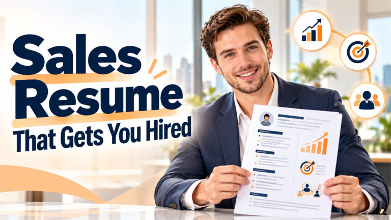 Learn Sales Resume Guide Key Metrics, CRM Skills, and Achievements