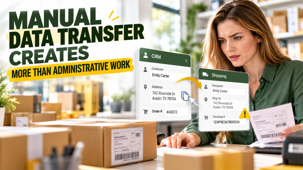 Manual Data Transfer Creates More Than Administrative Work