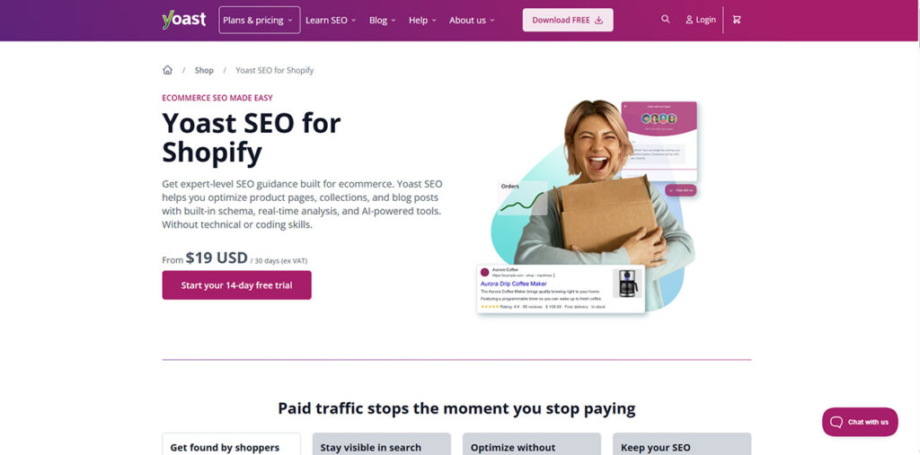 Yoast SEO for Shopify